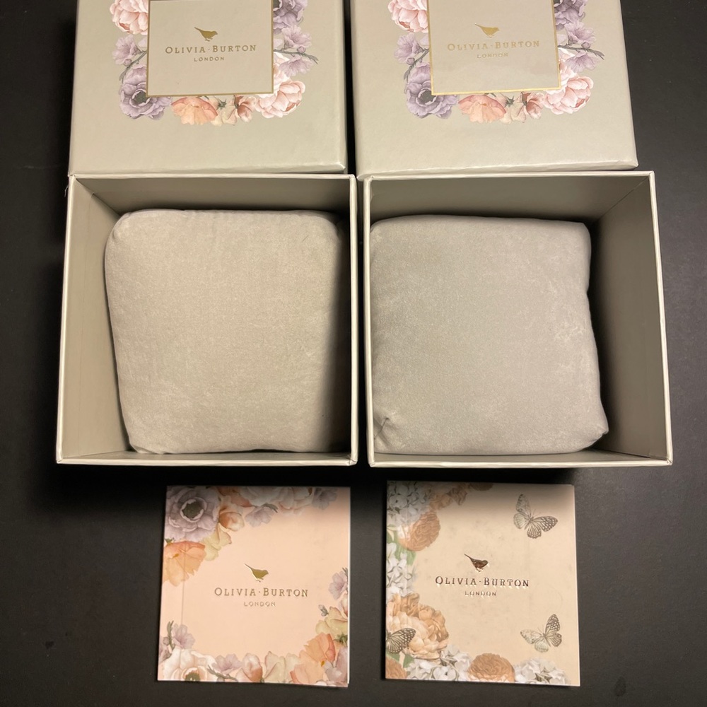 OLIVIA BURTON Empty Watch / Bracelet Jewelry Gift Box QTY 2